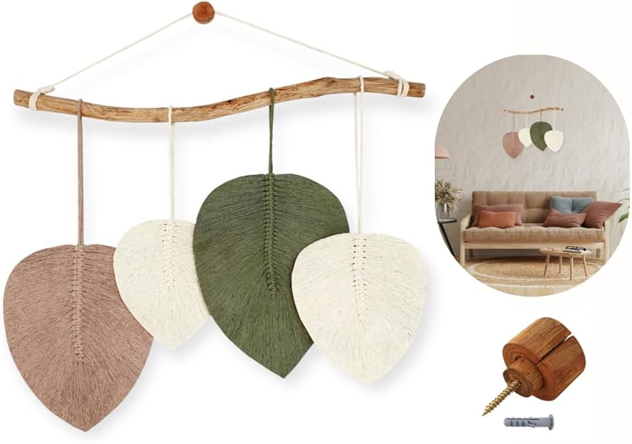 Painel de Macramê: Boho Chic e Artesanal - inspiração