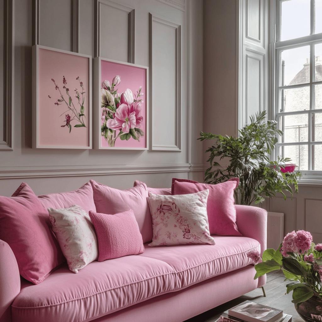 Rosa Queimado e Madeira: Aconchego e Elegância em Equilíbrio - ideia