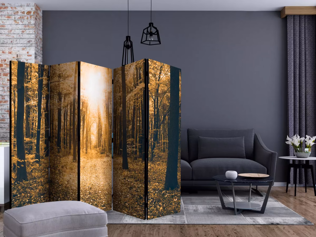 Biombo Iluminado com Luzes de Fada: Magia e Aconchego para Noites Relaxantes - inspiração