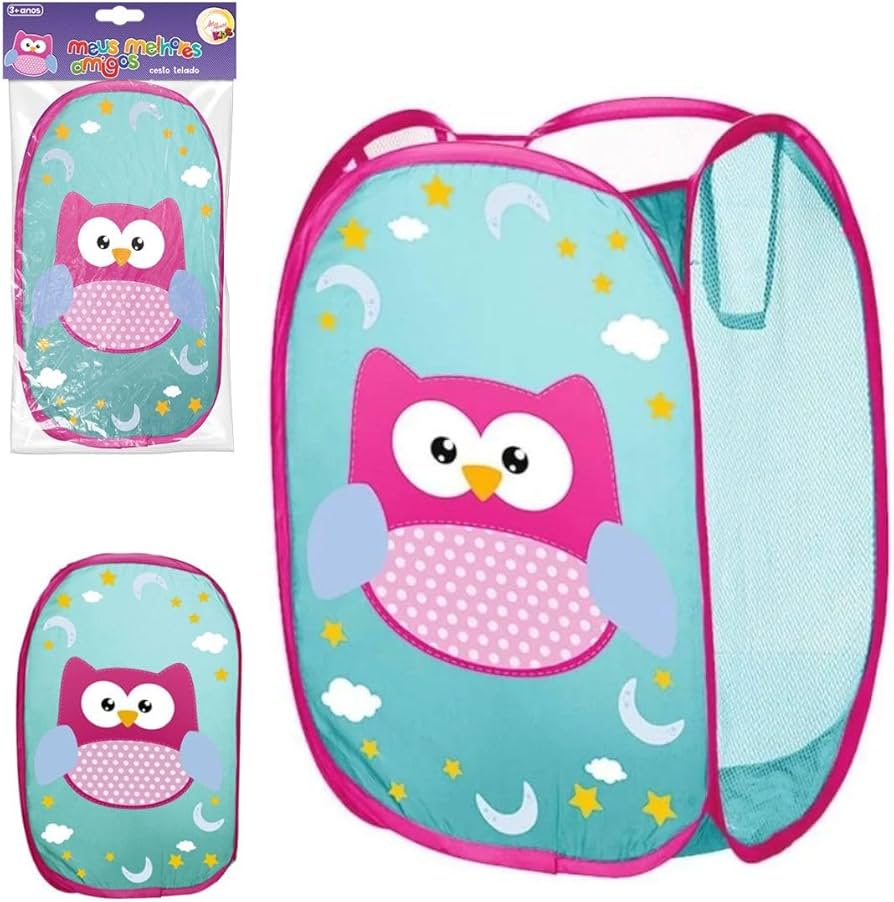 Cestos Coloridos para o Quarto Infantil: Alegria e Organização Lúdica - detalhe