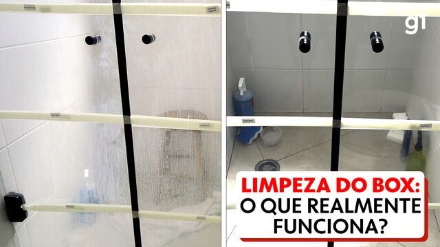 Box Minimalista com Vidro Transparente: A Limpeza em Primeiro Plano - ideia