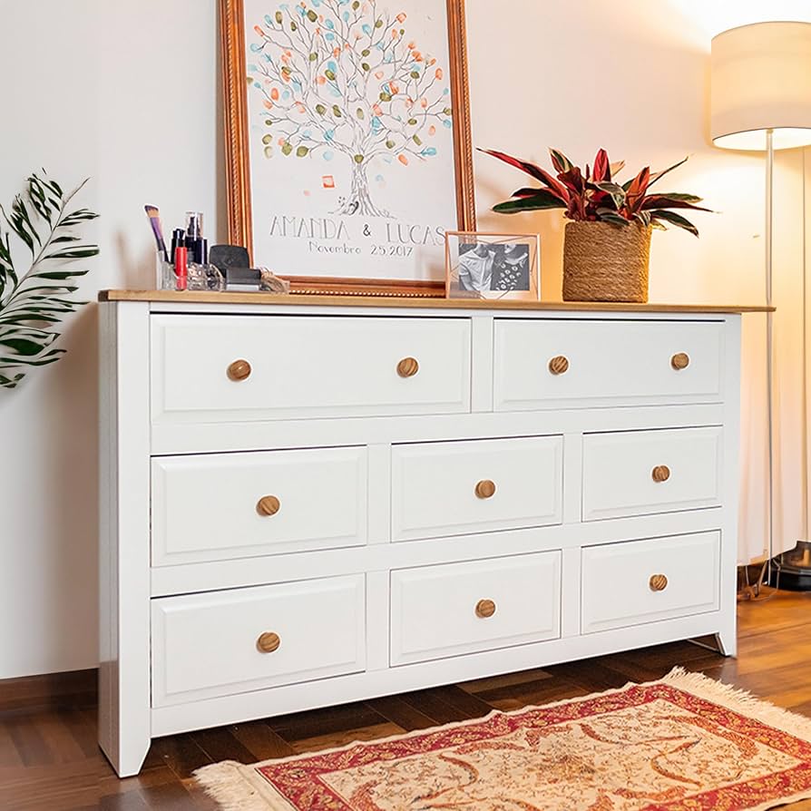 Cômoda com Puxadores Diferenciados: Detalhes que Fazem a Diferença - detalhe