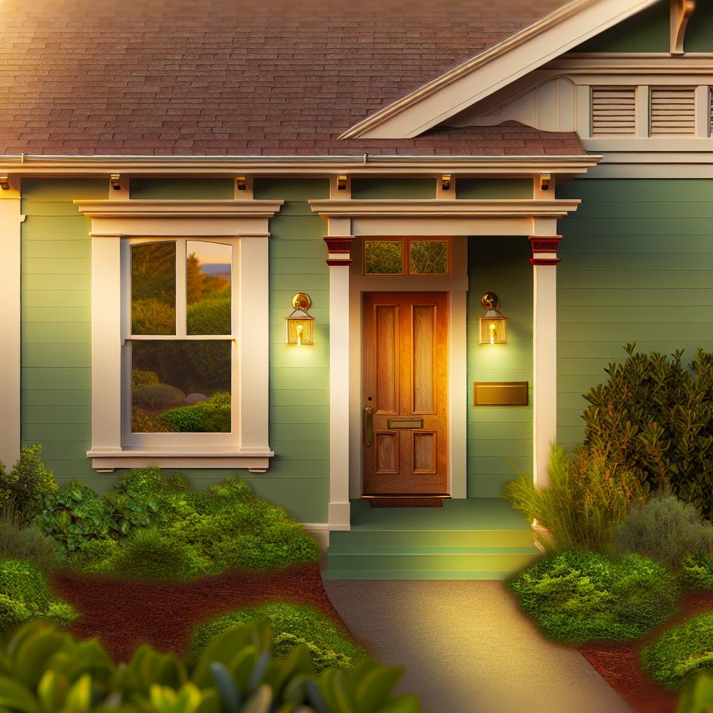 Verde Sálvia e Texturas Naturais: Um Refúgio Campestre - detalhe