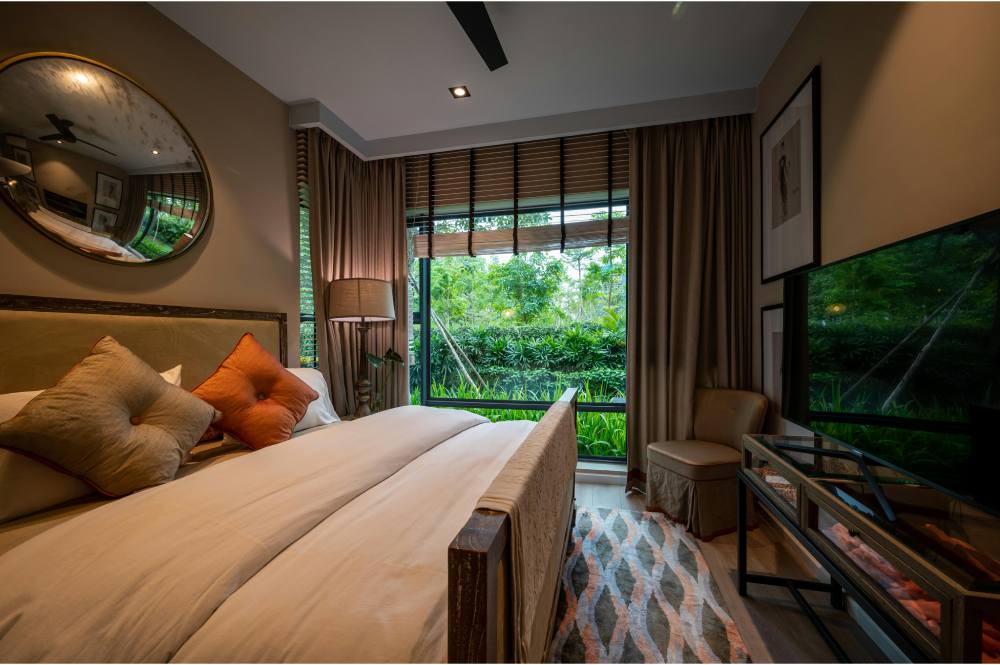 Natureza Relaxante: Verde Oliva e Elementos Naturais - detalhe