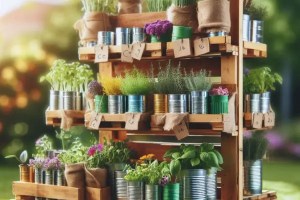 Com Pallets Reciclados: Sustentabilidade Charmosa - detalhe