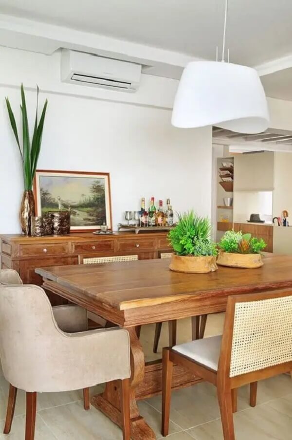 Com Arranjos de Mesa Charmosos e Personalizados - detalhe