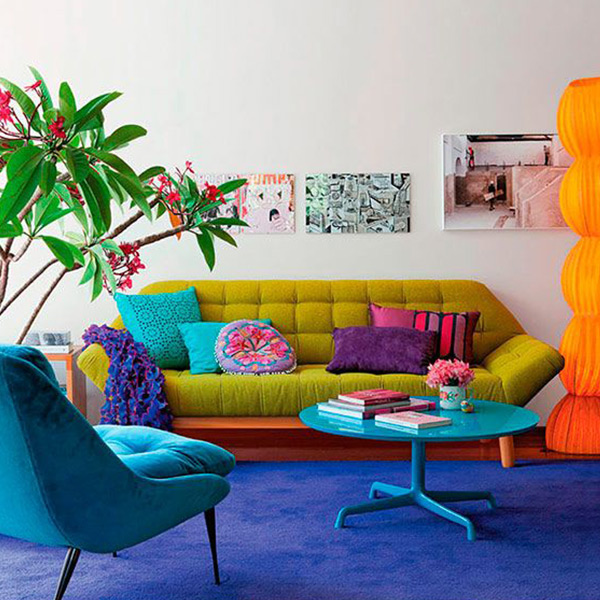 Usando Tecidos Coloridos: Conforto e Aconchego - detalhe