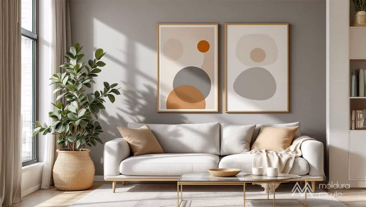 Minimalismo Elegante: Tons Neutros e Design Clean para um Refúgio de Paz - ideia