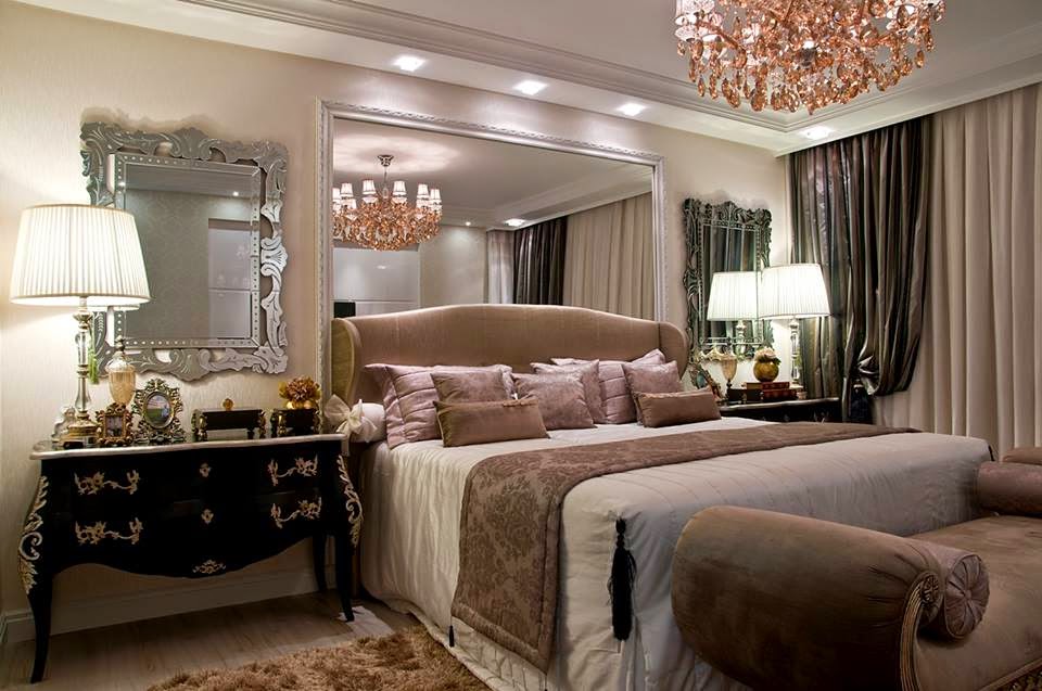 Elegância Vintage: Decoração com Espelho Veneziano - detalhe