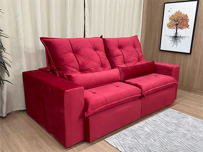 Com Cores Vibrantes: Sofá como Ponto Focal da Sala - inspiração