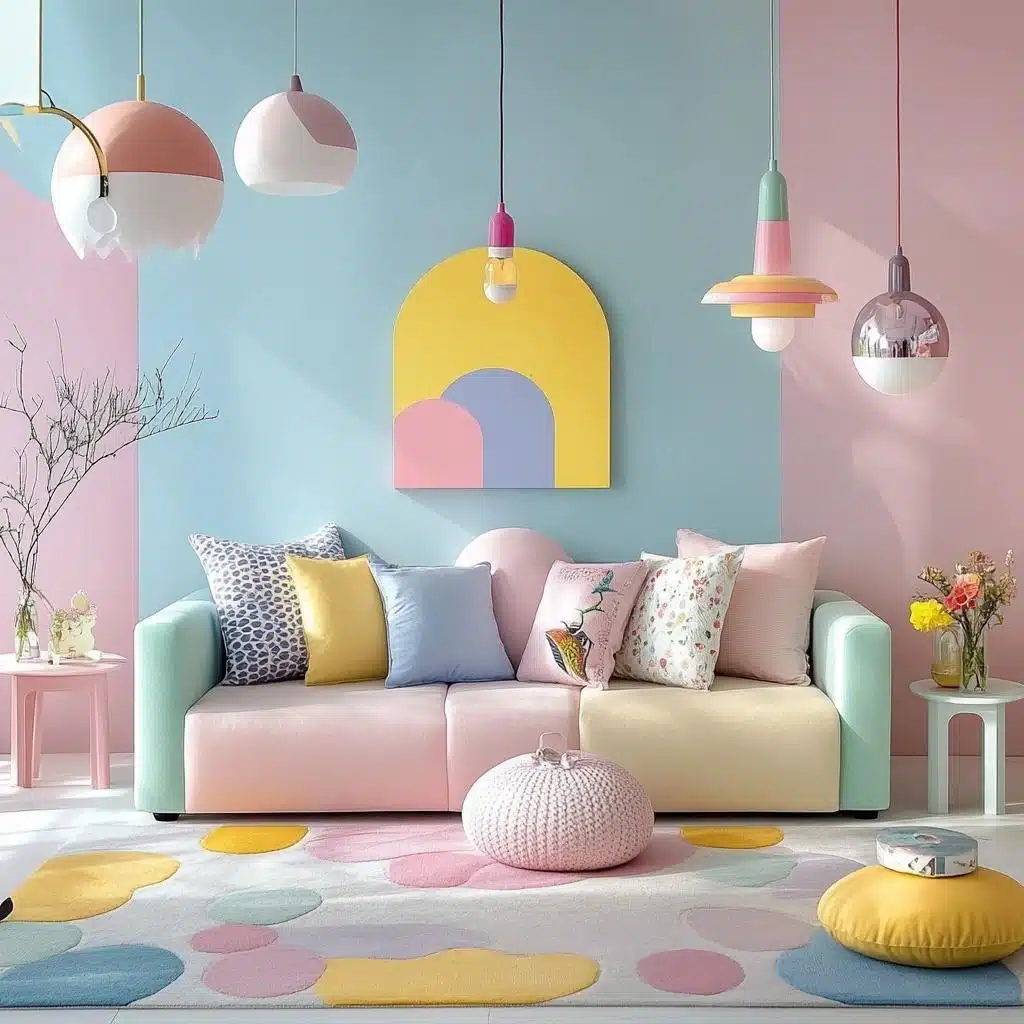 Tons Pastel e Decoração Romântica: Delicadeza e Charme Para o Seu Lar - inspiração