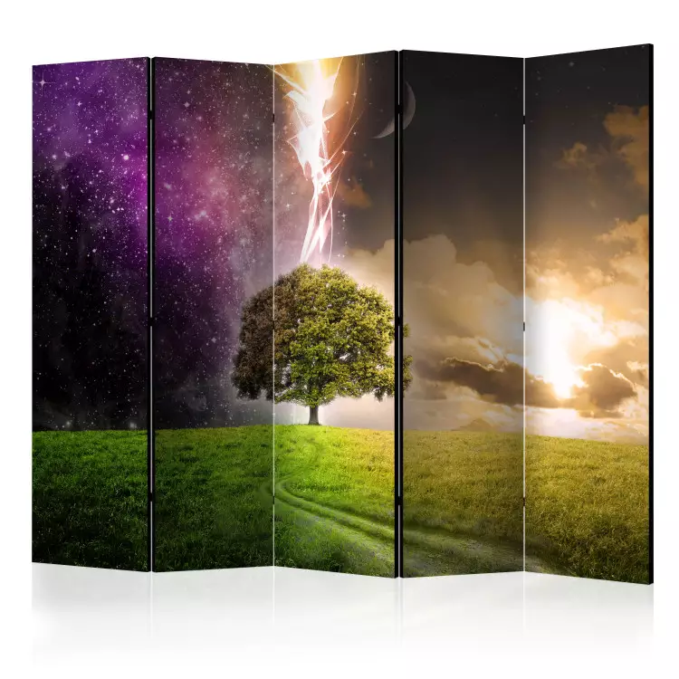 Biombo Iluminado com Luzes de Fada: Magia e Aconchego para Noites Relaxantes - ideia