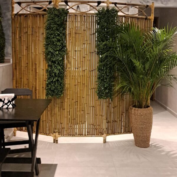 Biombo de Bambu Natural: Leveza, Frescor e Conexão com a Natureza - inspiração
