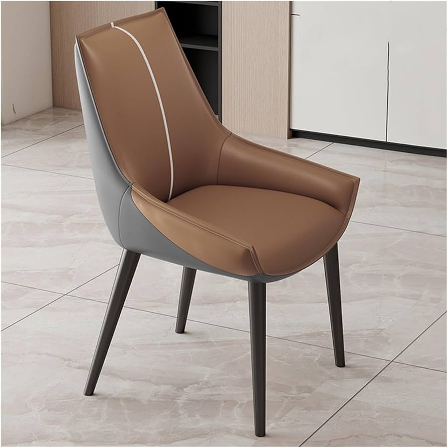 Cadeira de Jantar Estofada em Couro Ecológico: Durabilidade e Estilo Sustentável - ideia