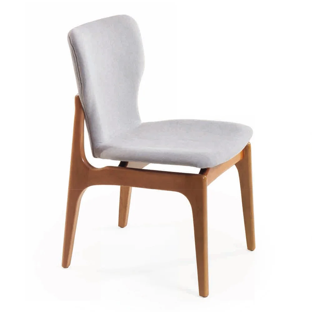 Cadeira de Jantar Estofada Minimalista: A Beleza da Simplicidade - detalhe