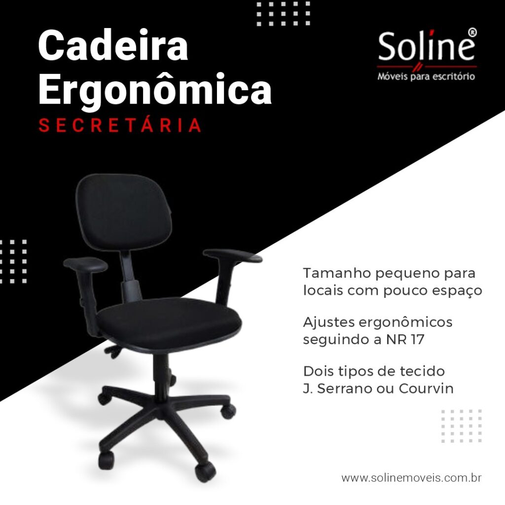 Cadeira Ergonômica em Couro Ecológico Preto: Sofisticação e Sustentabilidade - ideia