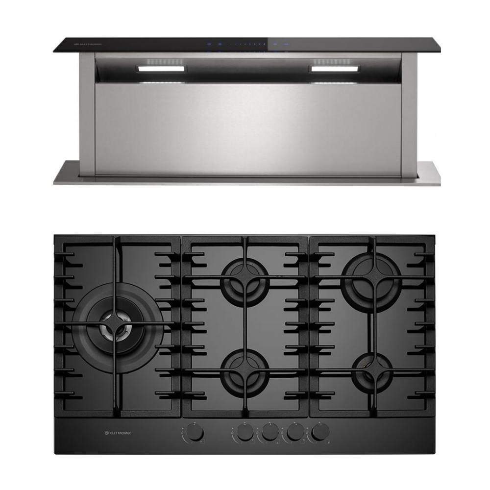 Com Coifa Suspensa de Design Moderno - ideia