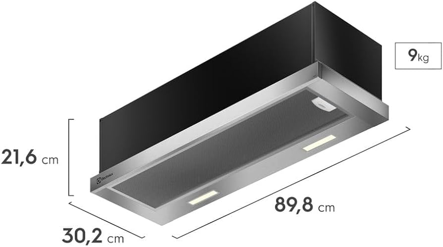 Depurador de Ar com Iluminação LED Embutida: Destaque e Funcionalidade - ideia