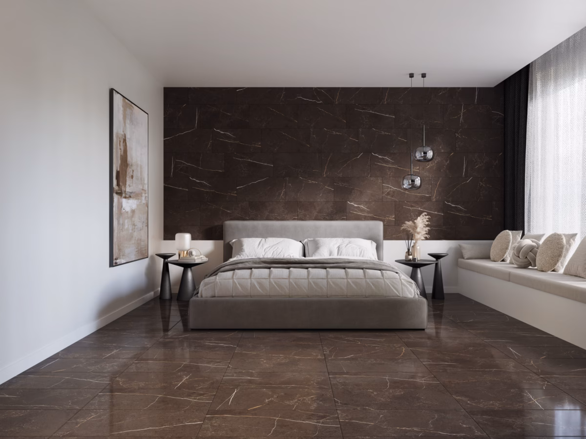 Paredes com Textura e Cor Vibrante - inspiração