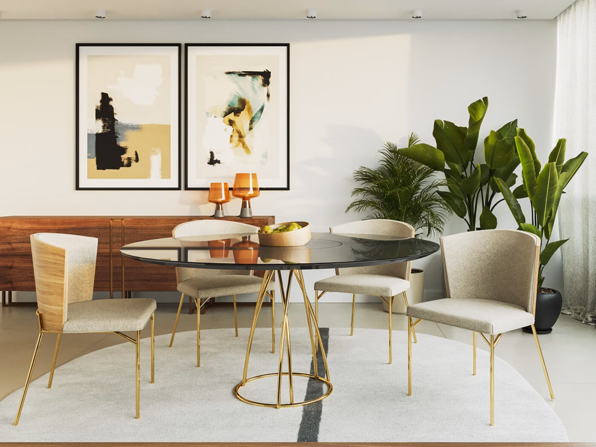 Com design minimalista e cores neutras: elegância que nunca sai de moda - detalhe