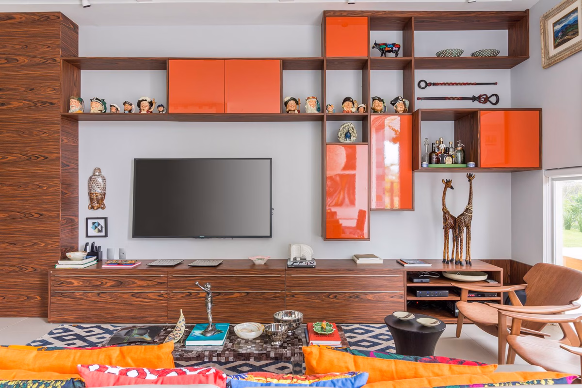 Usando Tecidos Coloridos: Conforto e Aconchego - ideia