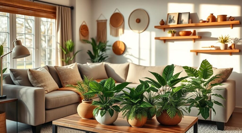 Cantinho Tropical: Cores Vibrantes e Folhagens Exuberantes - detalhe