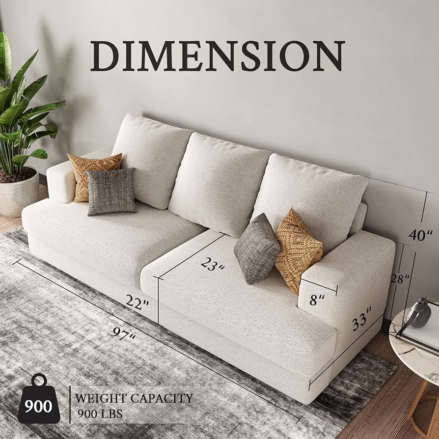 Sofá Acolchoado com Pillow Top Extra Macio: Um Convite ao Descanso - ideia