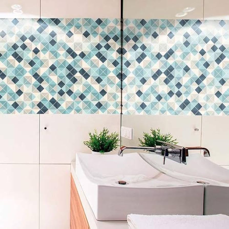 Adesivo Geométrico: modernidade e estilo - detalhe