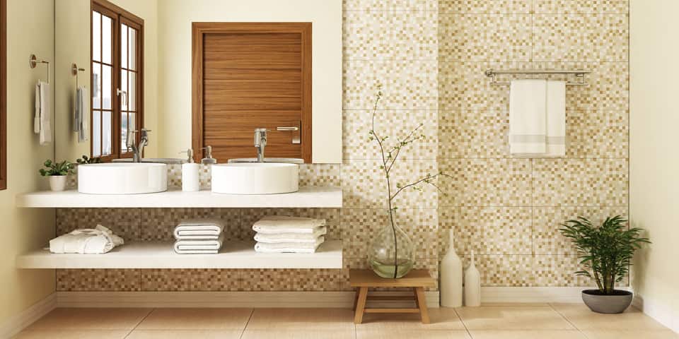 Pastilhas que Imita Pedras Naturais: Um Refúgio Relaxante e Sofisticado - detalhe