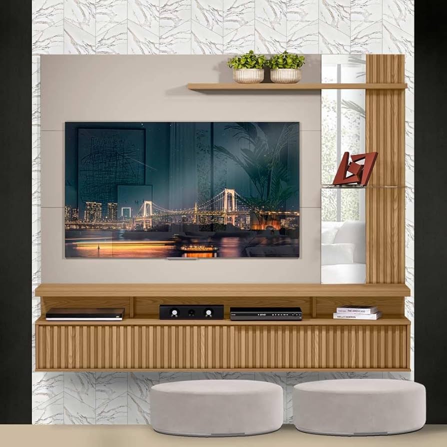 Painel Ripado Colorido em PVC: Alegria e Facilidade na Decoração - ideia