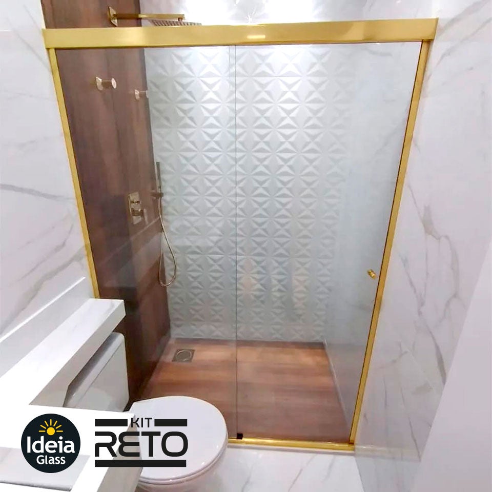 Glamour Retrô: Box com Acabamento Dourado - inspiração