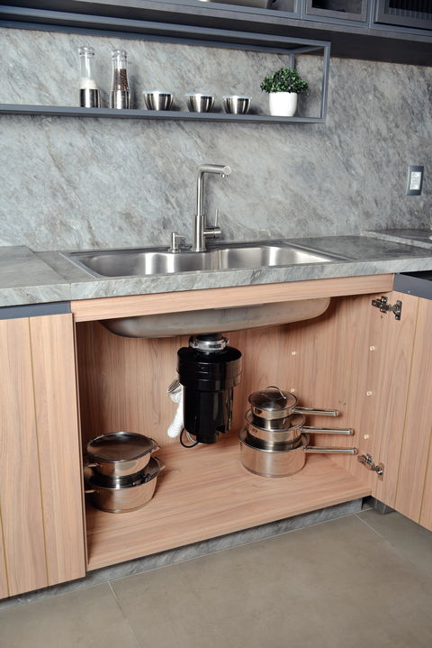 Com Cuba Dupla e Triturador Oculto - ideia