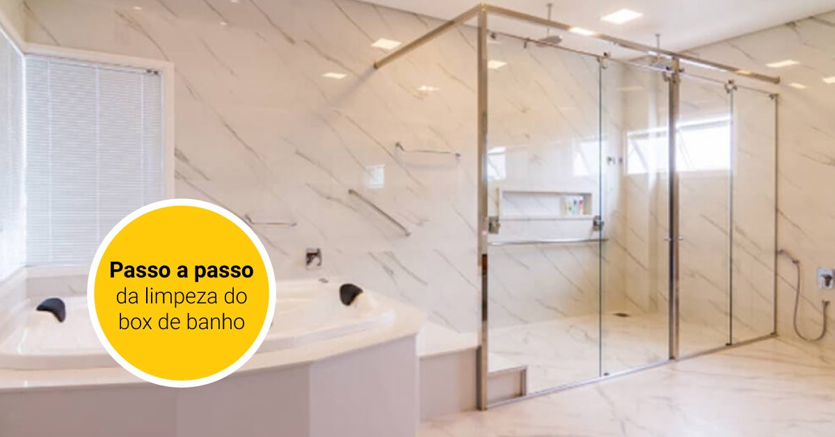 Box Clean com Detalhes em Dourado: Luxo e Brilho na Limpeza - inspiração