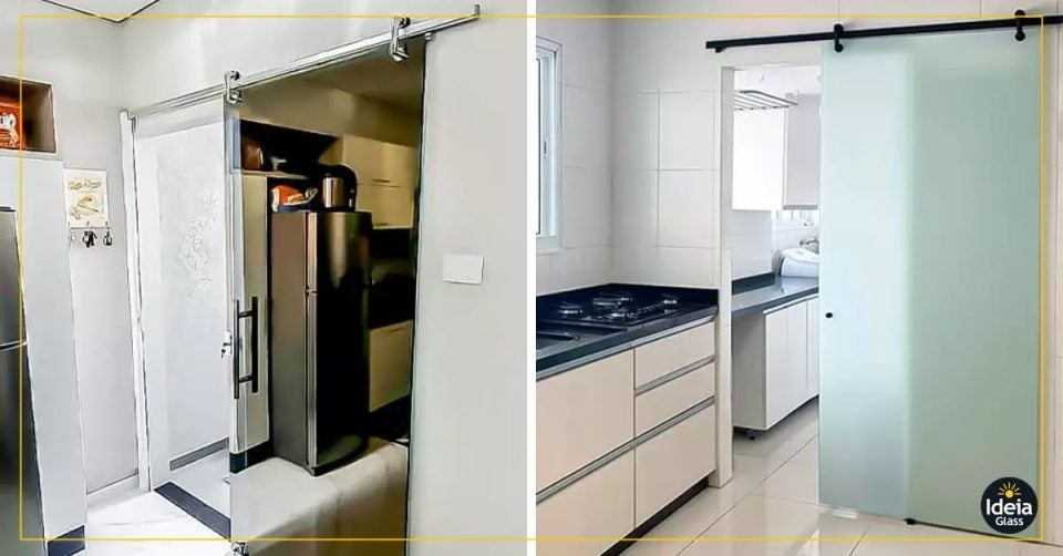 Com Vidro Acidato Para Privacidade Elegante - inspiração