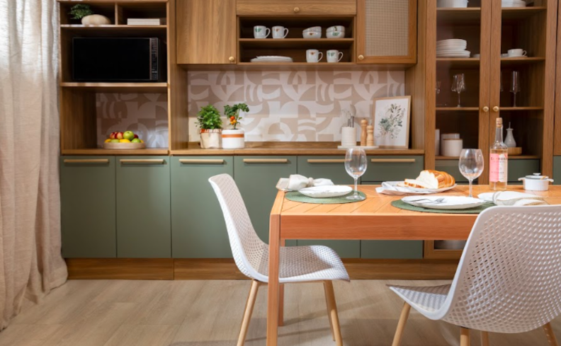 Cozinha Compacta com Armários Modulares: Soluções Inteligentes para Pequenos Espaços! - detalhe