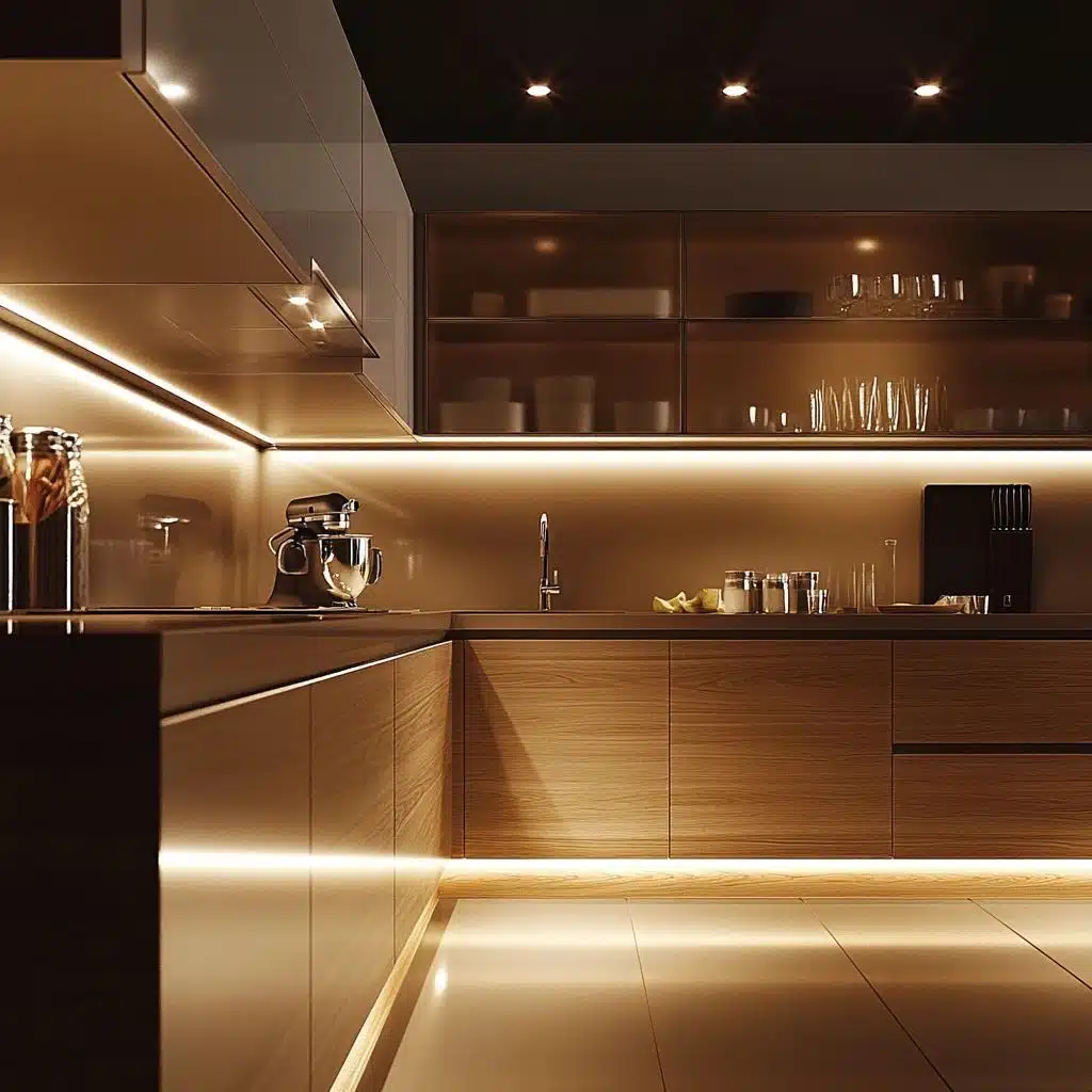 Com Iluminação Estratégica em LED: Destaque e Funcionalidade! - detalhe