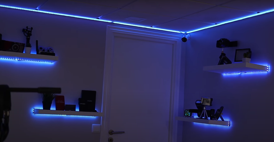 Gaming Room Imersivo: Fita de LED RGB para uma Experiência Única - detalhe
