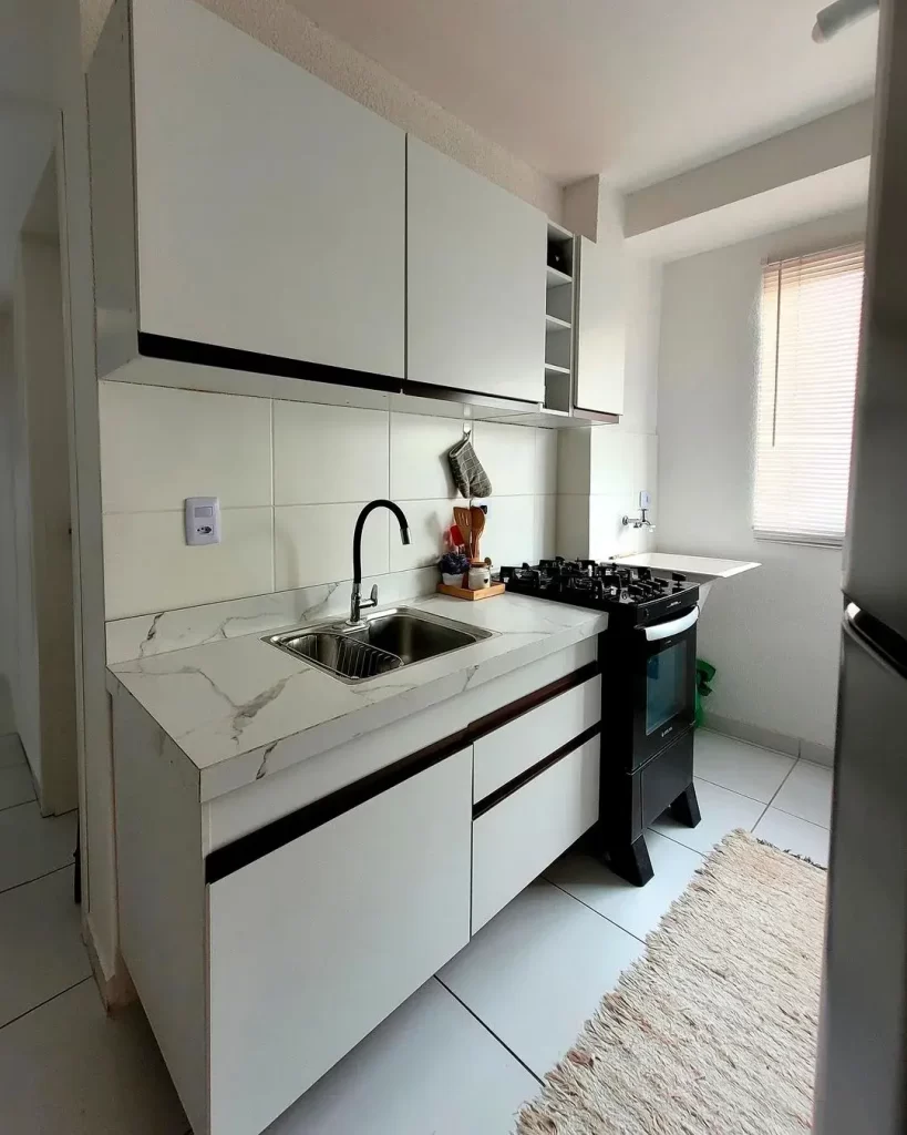 Cozinha Compacta e Charmosa: Soluções Inteligentes para Pequenos Espaços - detalhe