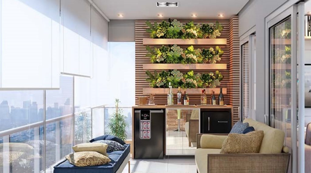 Jardim Vertical Suspenso: Natureza que Abraça - inspiração