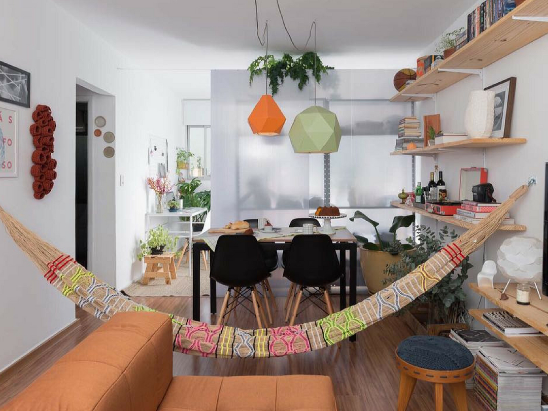 Kitnet Aconchegante com Detalhes em Crochê - inspiração