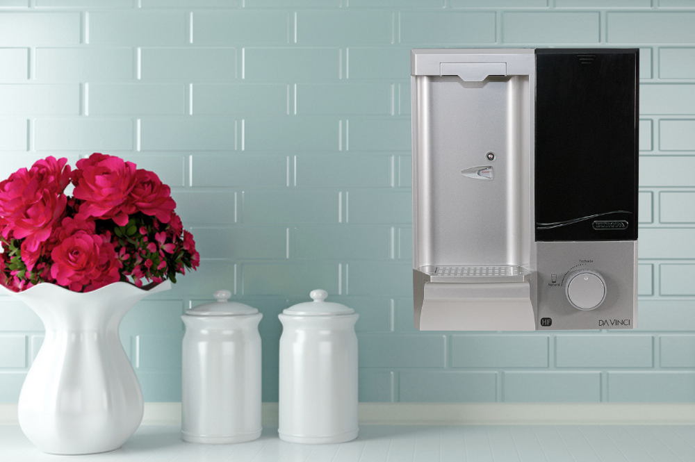 Purificador Compacto sobre Prateleira Suspensa - inspiração