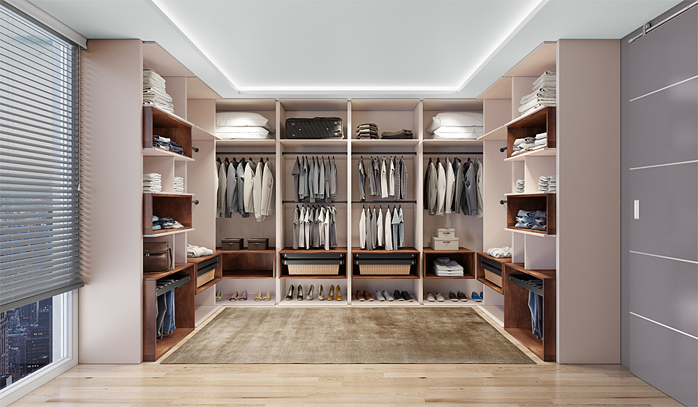 Guarda-Roupa Planejado com Espelho: Amplitude e Elegância! - inspiração