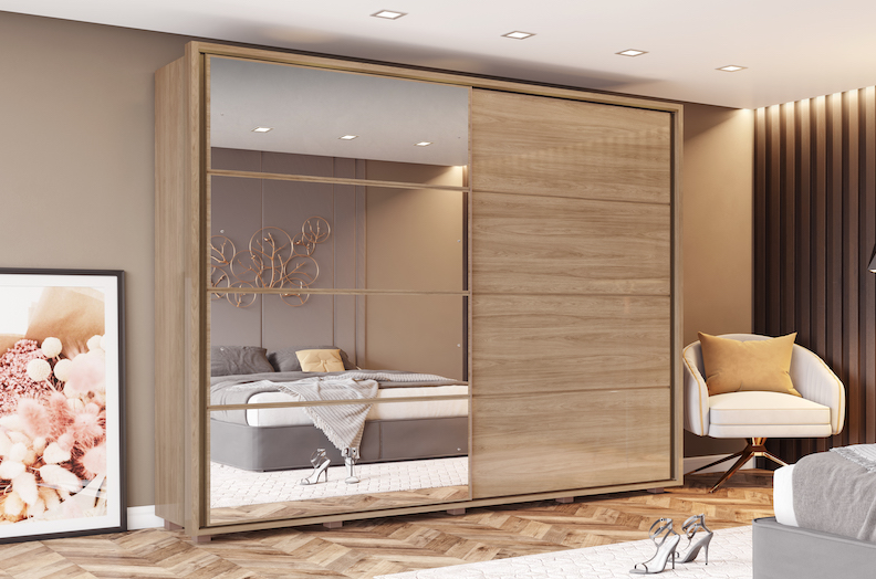 Guarda-Roupa Planejado Amadeirado: Aconchego Natural - inspiração