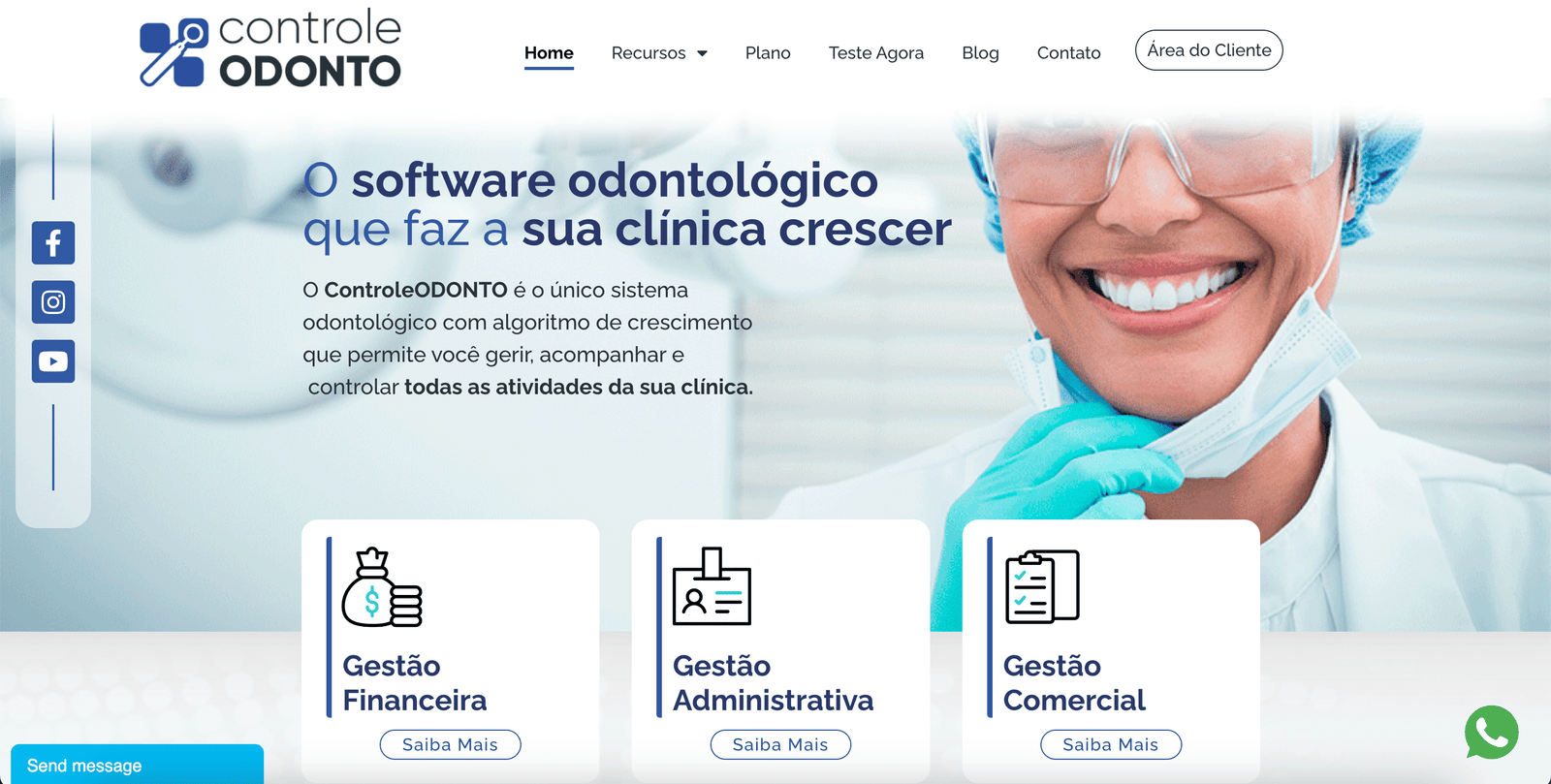 Painel de Gestão Financeira com Visualização Clara do Fluxo de Caixa - inspiração