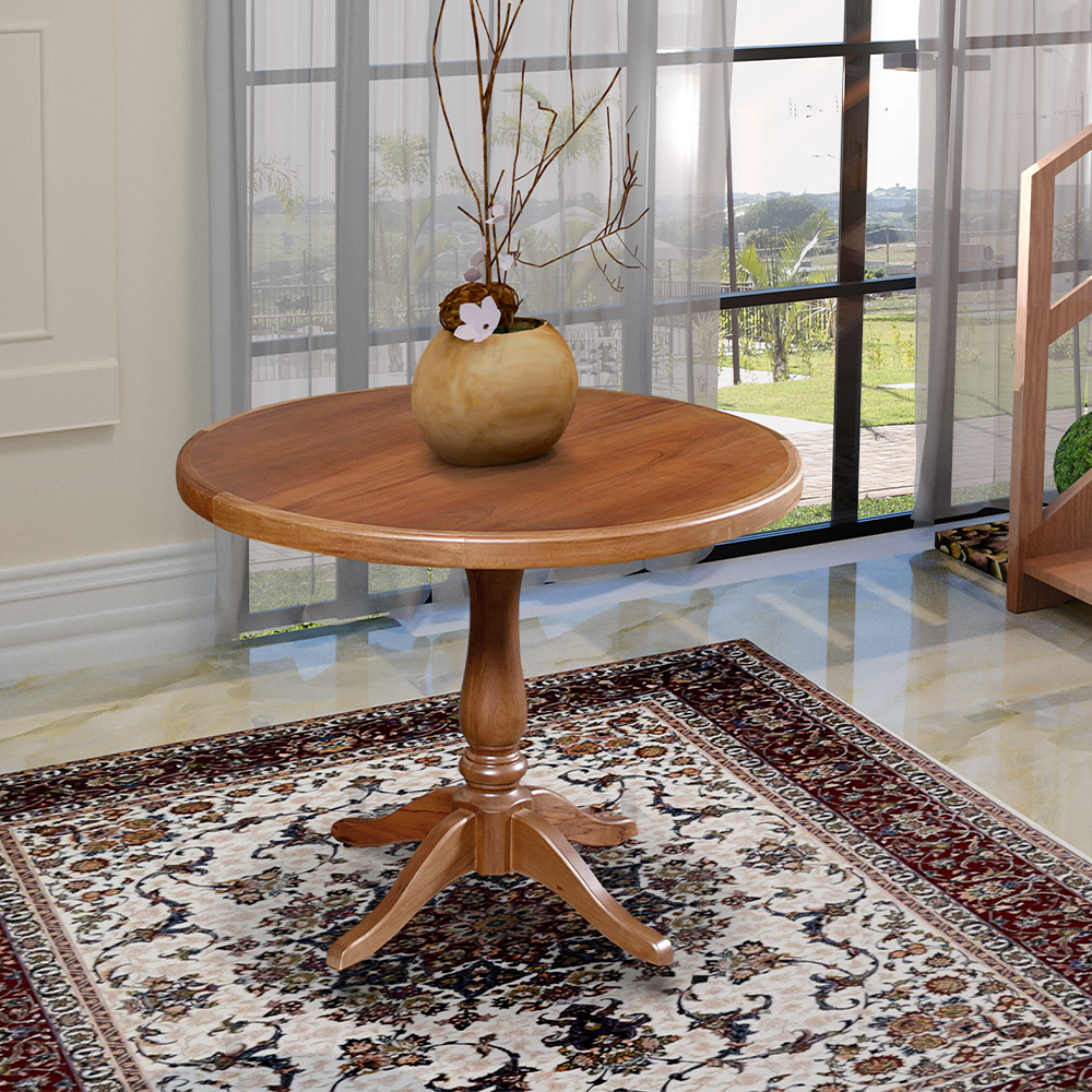 Base Esculpida em Madeira Rústica: Elegância Natural - ideia