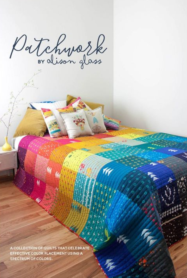 Com Patchwork: Uma Colcha de Retalhos Cheia de Charme - detalhe