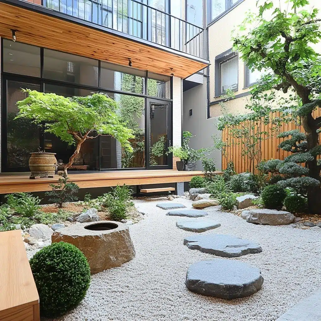 Mini-Jardim Zen: Relaxamento e Harmonia em Poucos Centímetros - detalhe
