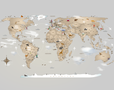 Mapas Mundi: Para Amantes de Viagens e Aventureiros - ideia