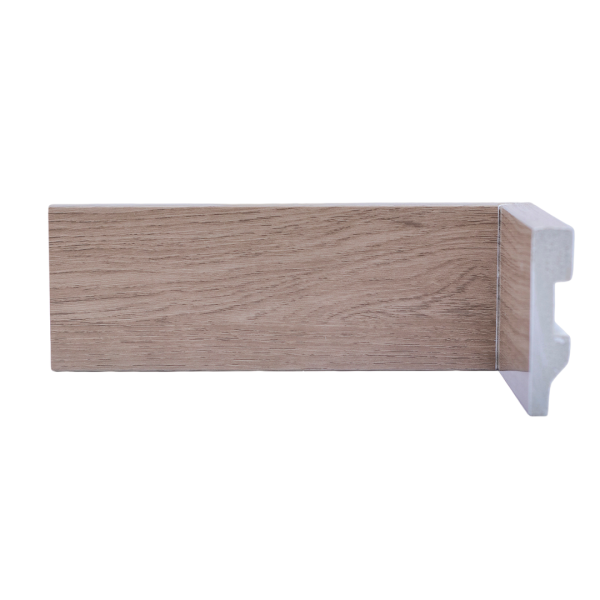 Minimalismo Moderno: Rodapé de Poliestireno Liso e Sem Pintura em Ambientes Clean - ideia