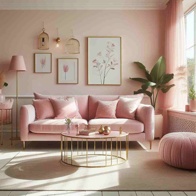 Rosa Millennial e Detalhes em Cobre: Um Toque Moderno - inspiração